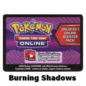 Online Code Card (Booster) - Burning Shadows (Online Code Card)