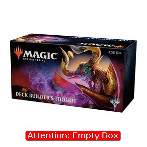 Empty Deck Builder's Toolkit (Core 2019) Box - Core 2019