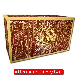 Empty Yugi's Legendary Decks Box - Yugi's Legendary Decks