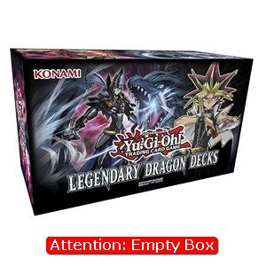 Empty Legendary Dragon Decks Box - Legendary Dragon Decks