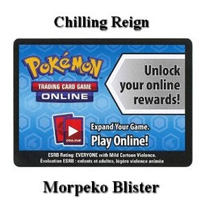 Online Code Card (Morpeko Blister) - Chilling Reign (Online Code Card)
