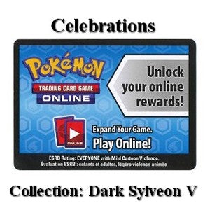 Online Code Card (Celebrations Collection: Dark Sylveon V) - Celebrations (Online Code Card)