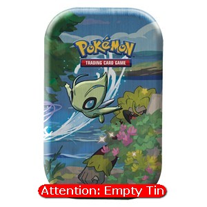 Empty Shining Fates Mini Tins: Celebi Tin - Shining Fates