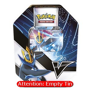 Empty V Strikers Tins: Empoleon V Tin - Pokémon Products