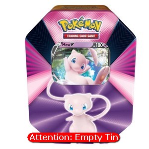 Empty V Forces Tins: Mew V Tin - Pokémon Products