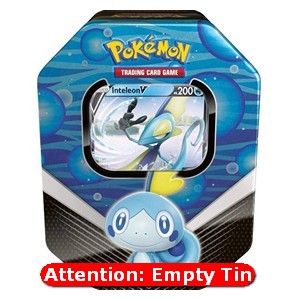 Empty Galar Partners Tin: Inteleon V Tin - Pokémon Products