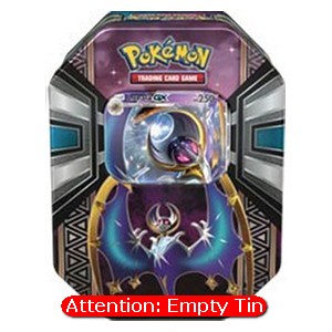 Empty Legends of Alola Tins: Lunala GX Tin - Pokémon Products
