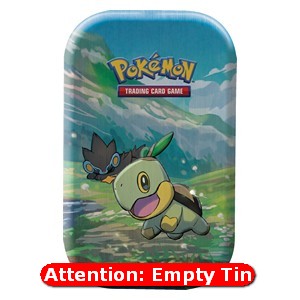 Empty Sinnoh Stars Mini Tins: Turtwig Tin - Pokémon Products