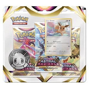 Astral Radiance: Eevee 3-Pack Blister - Astral Radiance