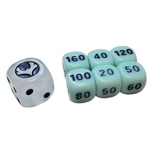 Silver Tempest Dice Set - Silver Tempest