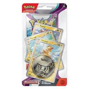Paldea Evolved: Pawmot Premium Checklane Blister - Paldea Evolved
