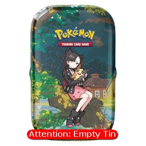 Empty Crown Zenith: Marnie & Morpeko Mini Tin - Crown Zenith