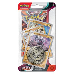 Obsidian Flames: Annihilape Premium Checklane Blister - Obsidian Flames
