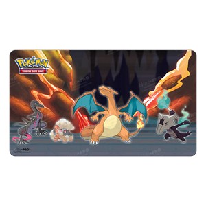 Ultra Pro Gallery Series: Scorching Summit Playmat - Scarlet & Violet Products