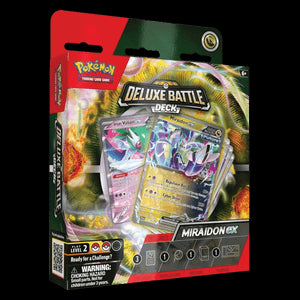 Deluxe Battle Deck: Miraidon ex - Scarlet & Violet Products