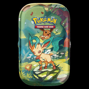Prismatic Evolutions: Leafeon Mini Tin - Prismatic Evolutions