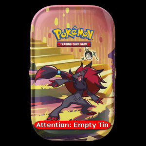 Empty Shrouded Fable: Zoroark Mini Tin - Shrouded Fable