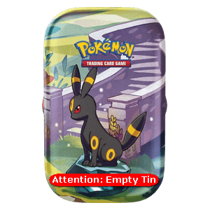 Empty Prismatic Evolutions: Umbreon Mini Tin - Prismatic Evolutions