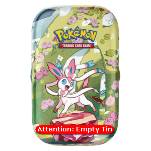 Empty Prismatic Evolutions: Sylveon Mini Tin - Prismatic Evolutions