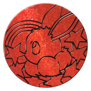 Prismatic Evolutions Mini Tins: Red Eevee Coin - Prismatic Evolutions