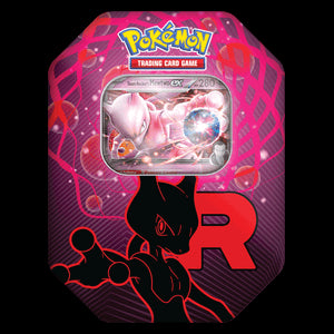 Team Rocket Tins: Team Rocket's Mewtwo ex Tin - Scarlet & Violet Products