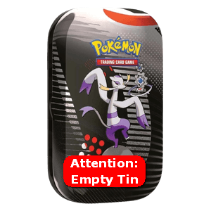 Empty Black Bolt & White Flare: Unova Mienshao Mini Tin - Scarlet & Violet Products