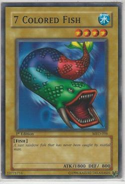 7 Colored Fish (V.2 - Common)⁣ - Metal Raiders⁣ (Common)⁣ [098]