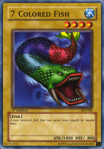 7 Colored Fish⁣ - Starter Deck: Joey⁣ (Common)⁣ [008]