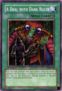 A Deal with Dark Ruler (V.1 - Common)⁣ - Dark Crisis⁣ (Common)⁣ [030]