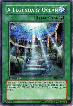 A Legendary Ocean⁣ - Structure Deck: Fury From The Deep⁣ (Common)⁣ [020]