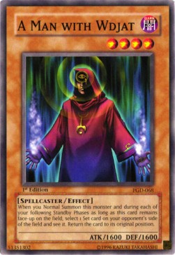 A Man with Wdjat⁣ - Pharaonic Guardian⁣ (Common)⁣ [068]