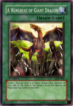 A Wingbeat of Giant Dragon (V.1 - Common)⁣ - Legacy of Darkness⁣ (Common)⁣ [044]