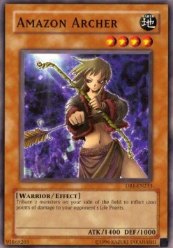 Amazoness Archer⁣ - Dark Beginning 1⁣ (Common)⁣ [233]