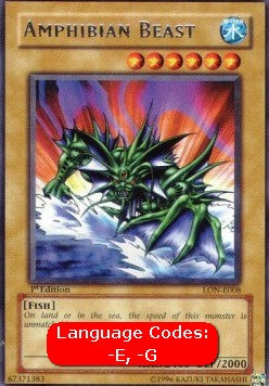 Amphibian Beast (V.1 - Rare)⁣ - Labyrinth of Nightmare⁣ (Rare)⁣ [008]