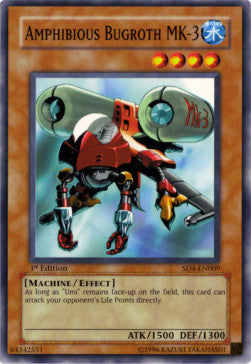Amphibious Bugroth MK-3⁣ - Structure Deck: Fury From The Deep⁣ (Common)⁣ [009]