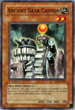 Ancient Gear Cannon⁣ - Shadow of Infinity⁣ (Common)⁣ [009]