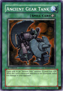 Ancient Gear Tank - Structure Deck: Machine Re-Volt (Common) [SD10-018]