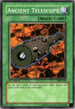 Ancient Telescope (V.2 - Common)⁣ - Starter Deck: Kaiba⁣ (Common)⁣ [039]