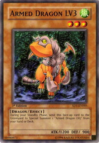 Armed Dragon LV3⁣ - Duelist Pack: Chazz Princeton⁣ (Common)⁣ [010]