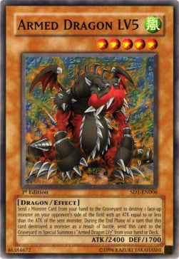 Armed Dragon LV5⁣ - Structure Deck: Dragon's Roar⁣ (Common)⁣ [006]