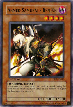 Armed Samurai - Ben Kei⁣ - Structure Deck: Warrior's Triumph⁣ (Common)⁣ [017]