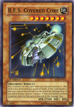 B.E.S. Covered Core (V.1 - Super Rare)⁣ - Shadow of Infinity⁣ (Super Rare)⁣ [013]