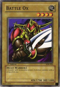 Battle Ox⁣ - Starter Deck: Kaiba Evolution⁣ (Common)⁣ [002]