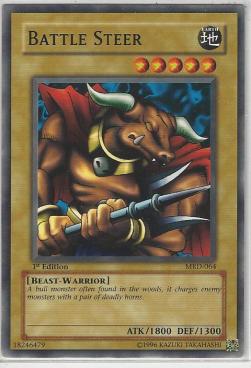 Battle Steer (V.2 - Common)⁣ - Metal Raiders⁣ (Common)⁣ [064]