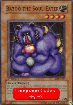 Bazoo the Soul-Eater (V.1 - Super Rare)⁣ - Labyrinth of Nightmare⁣ (Super Rare)⁣ [064]