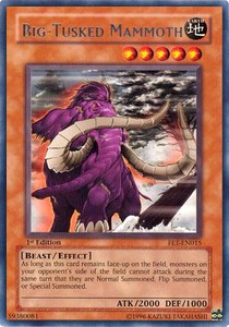 Big-Tusked Mammoth (V.1 - Rare) - Flaming Eternity (Rare) [FET-015]