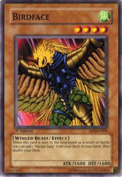 Birdface⁣ - Structure Deck: Lord of the Storm⁣ (Common)⁣ [009]
