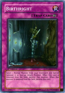 Birthright (V.1 - Super Rare)⁣ - Strike of Neos⁣ (Super Rare)⁣ [057]