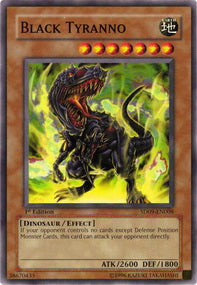 Black Tyranno⁣ - Structure Deck: Dinosaur's Rage⁣ (Common)⁣ [008]