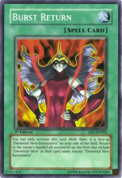 Burst Return⁣ - Duelist Pack: Jaden Yuki⁣ (Super Rare)⁣ [022]